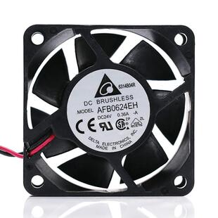 AFB0624H/HH/VH/SH/EH台达6025 24V 6CM静音大风量变频器散热风扇