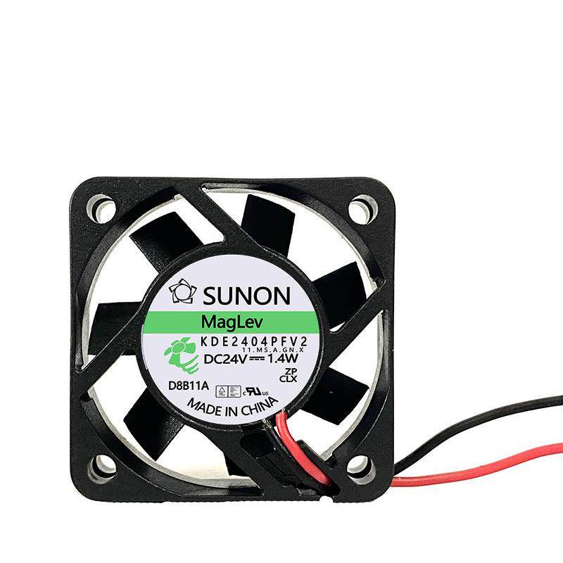 KDE2404PFV2 4010 24V 1.4W 建准 SUNON 4CM 2线 静音 变频器风扇
