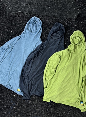 日单阿尔法绒Alpha60超轻量户外保暖抓绒连帽衫男同款连帽衫外套