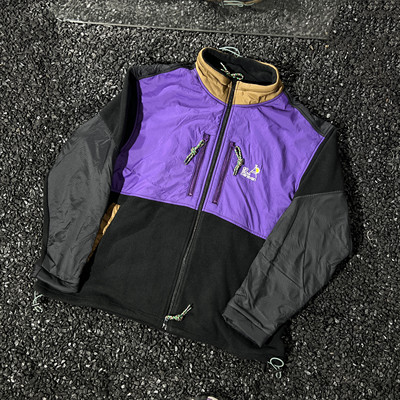 日单正品go slow caravan POLARTEC户外拼接尼龙轻量抓绒夹克外套