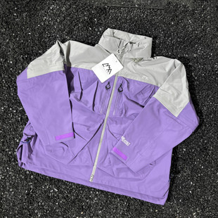 日单CMF日系户外防风防水冲锋衣男 可拆卸半袖耐磨三防多口袋外套