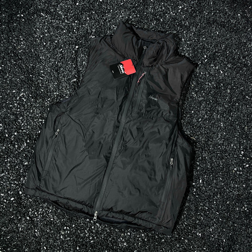 日单天花板nanga羽绒马甲男户外90绒保暖防水防风轻量化立领背心