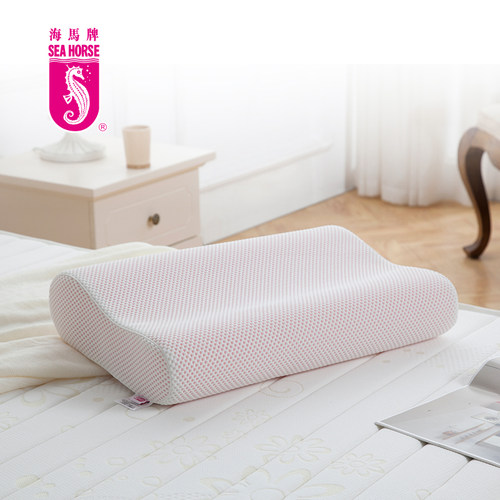 海马牌枕头SeaHorse枕芯慢回弹加高垫高度可调节加厚软低枕记忆棉 - 封面