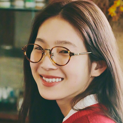在原美由纪眼镜框女配高度近视