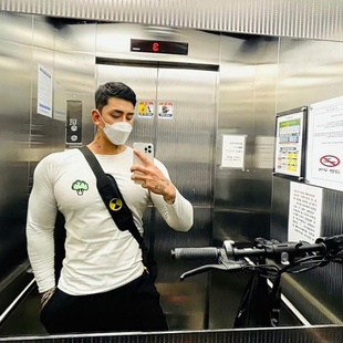 MCPW 春秋休闲长袖T恤男圆领打底衫潮牌纯棉吸汗透气运动健身衣服