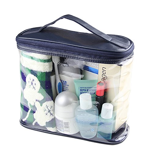 HaloVa Transparent Toiletry Bag, Clear Travel Makeup Pouch S|ruв категории дизайн интерьера/строительство/надзор, 软装配饰 - от Buy2taobao.com для оказания профессиональной услуги покупки агента Taobao