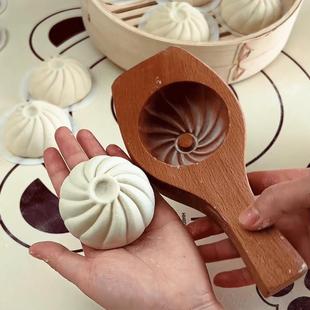馒头模具神器实木质面食做包包子全套工具糕点小笼包大号家用 新款