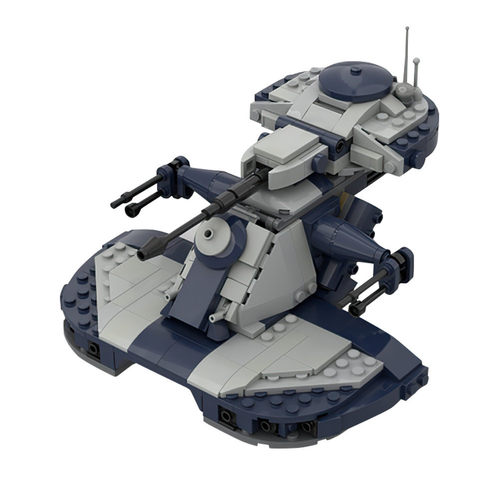 【高砖零件】星球大战载具AAT装甲突击坦克MOC-53017拼装积木玩具