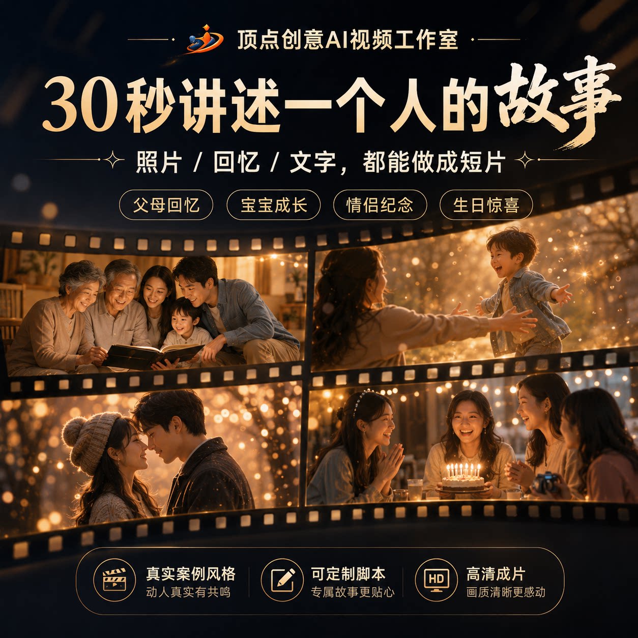 照片变电影｜AI私人故事短片定制