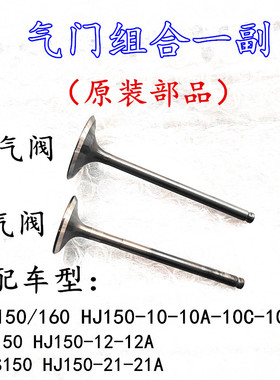 适用豪爵DR160 DF150 DKS150 HJ150-10-21-12A摩托车气门DK125-30