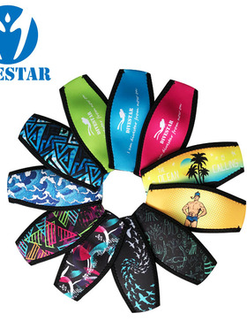 DIVESTAR面镜带自主设计海洋系列护发带双层绑发夹现货潜水面镜带