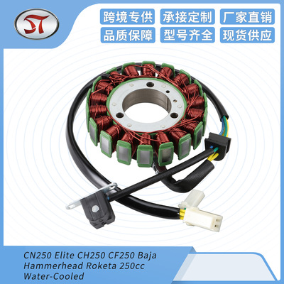 线圈定子配件CN250 Elite CH250 Helix Hammerhead Roketa