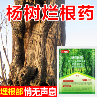 环嗪酮除杨树构树苦楝柳树颗粒死根剂环嗪哃杂竹枯死药除杂草专用