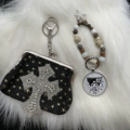 Set of Cross Card Holders