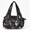 Triangel Metal Small Dot Leopard Print