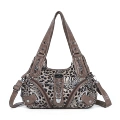 6 Large Classic Brown Leopard