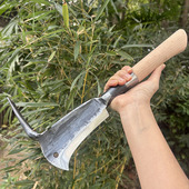 手工锻打多功能户外砍柴刀炮弹钢凤凰鸟刀家用开荒挖土垂钓刀具