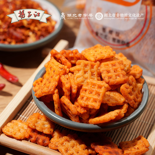 扬子江小米锅巴香辣味片网怀旧
