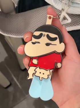 这个蜡笔小新风扇也太抽象了吧