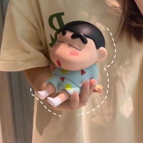 这小新桌面摆件也太可爱了