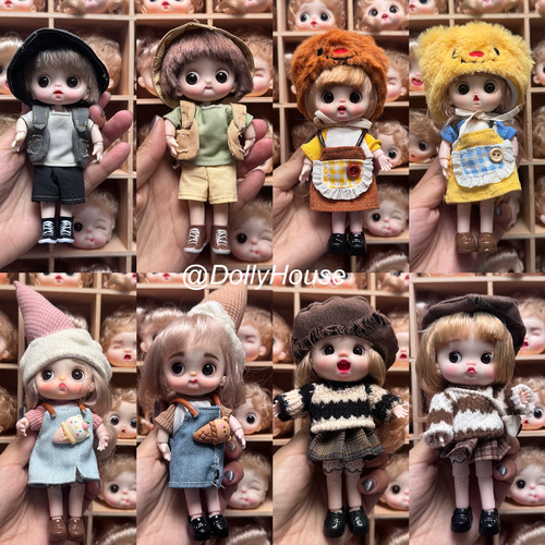 桃桃丸子换装14厘米关节娃娃手办