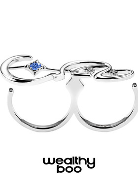 WEALTHYBOO小众高级原创双色项链