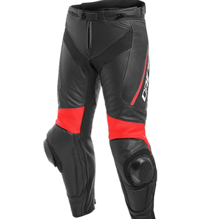 DAINESE/丹尼斯DELTA 3 骑行皮裤摩托车耐磨防护机车裤男
