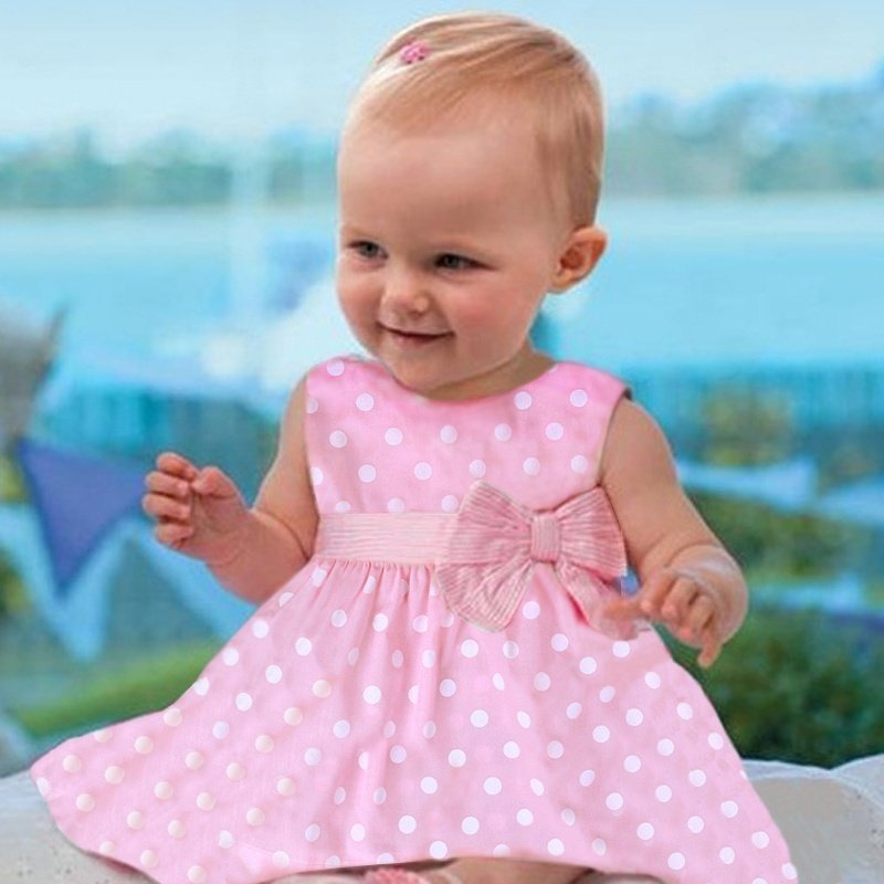 by Girl Polka Dot Sleeveless Dress Kids Clothing For Summerin the Business/Office Furniture , Hotel Furniture , Hotel Lockers  category - from Buy2taobao.com to provide professional Taobao agent buy service