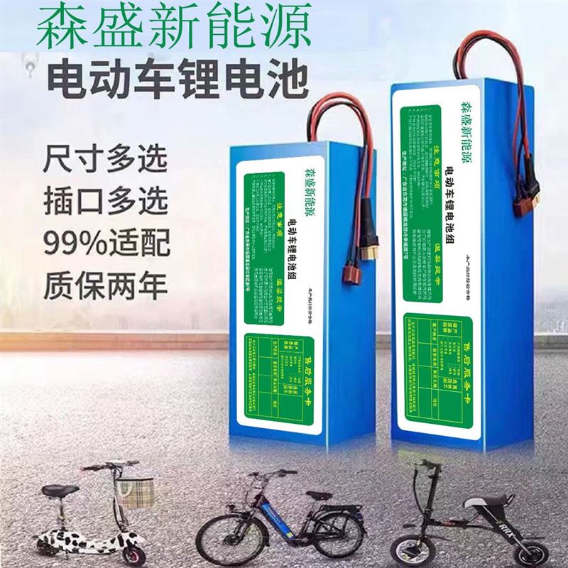 36v48v电动滑板车锂电池48v12AH36V动力锂电池48v20ah锂电池