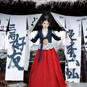 延吉公主宫廷礼服韩服朝鲜服女