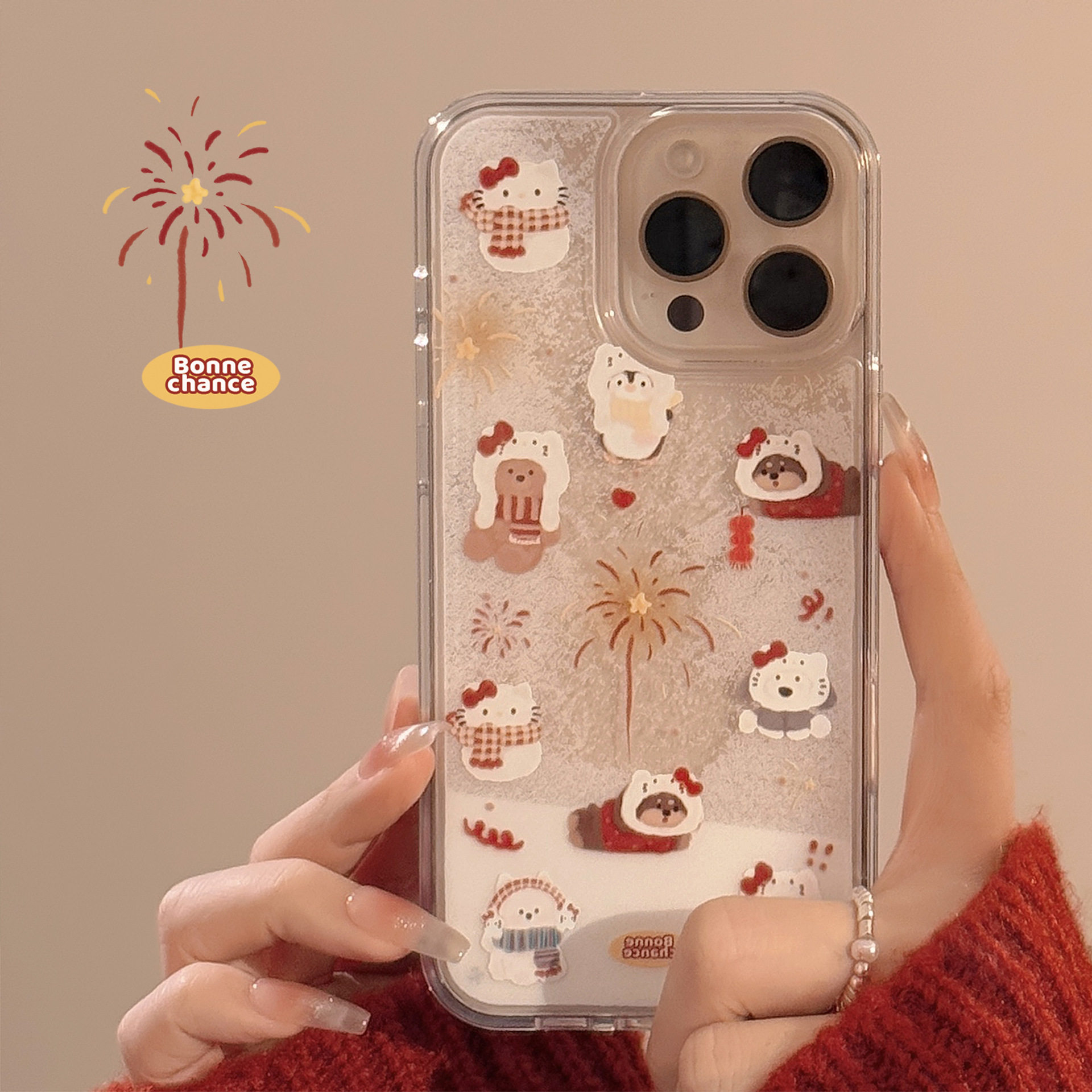 ins动物烟火16适用苹果15