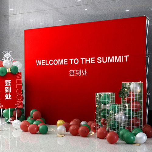 拉网展架签到墙背景墙铝合金架子
