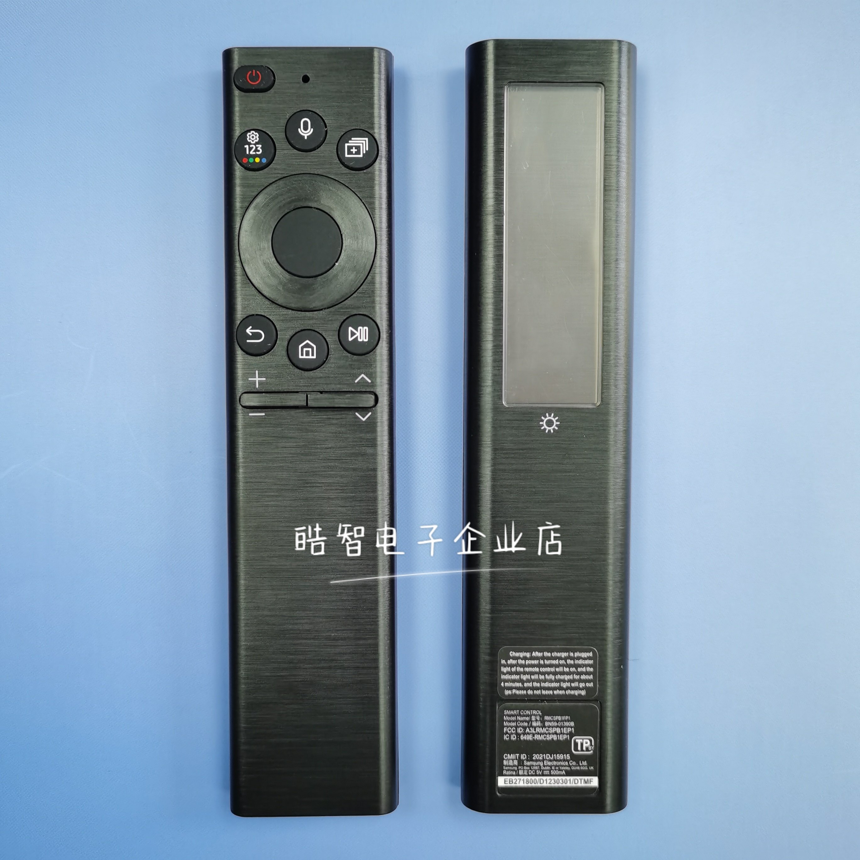 适用于三星电视太阳能遥控器BN59-01390A/01390B语音QA85Q60CAJX