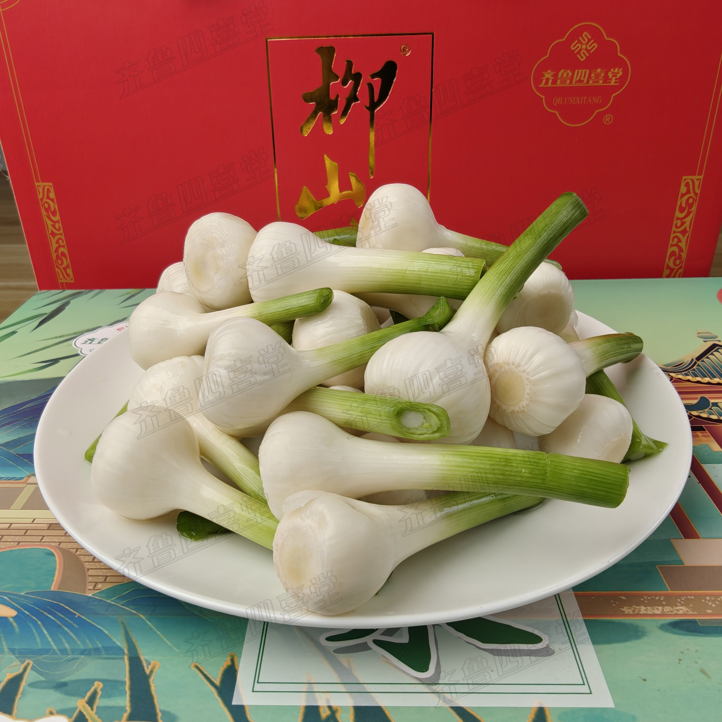 小腌蒜今年腌小头蒜【咸口微辣】不加糖小蒜咸辣蒜 500克