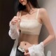 白色抹胸内衣女小胸聚拢防走光无痕舒适无钢圈防下垂收副乳文胸罩