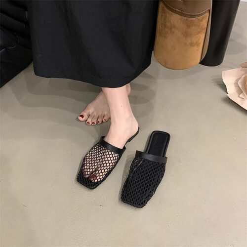 镂空平底凉拖女凉鞋赠送运费险
