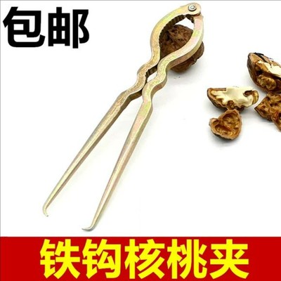 开核桃神器家用核桃夹子山核桃坚果家用夹板栗榛子剥壳器夹子工具