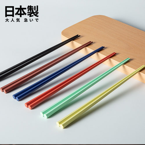 sunlife树脂彩色多巴胺筷子