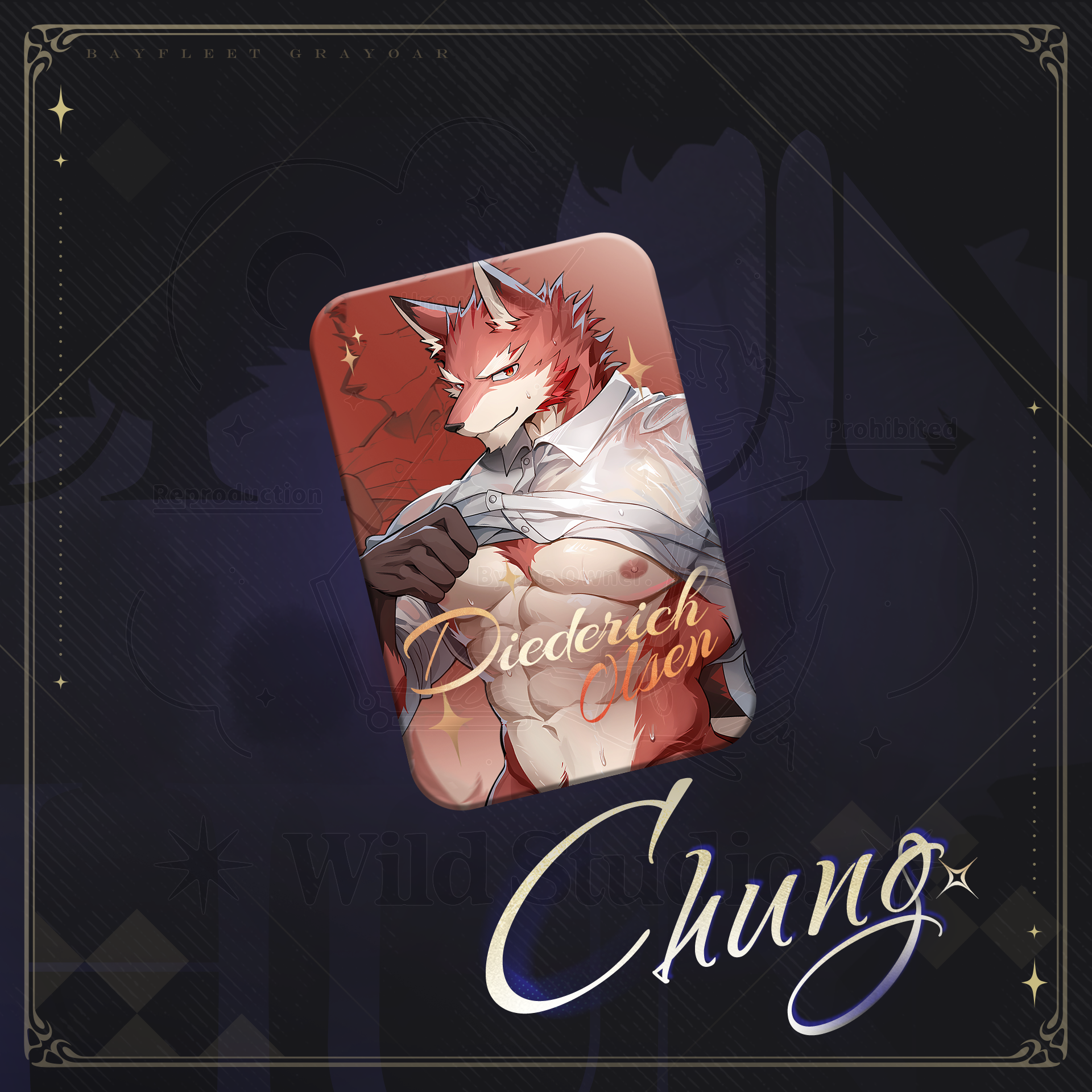 thumbnail for [Consignment Pre-sale] Artist-Chung personally produced series (1) Orc Furry fan merchandise