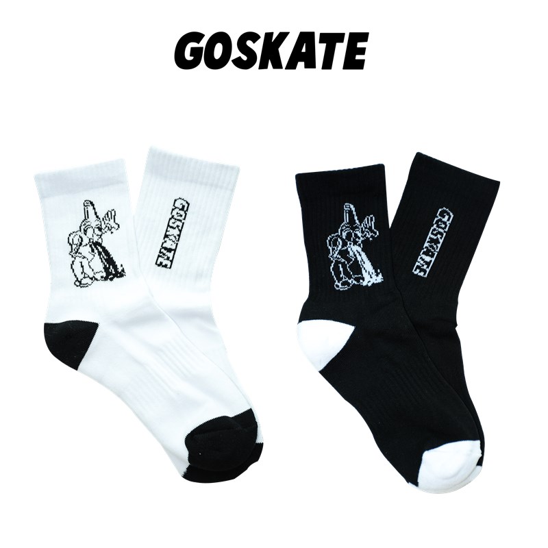 滑板加厚毛巾底潮流运动袜