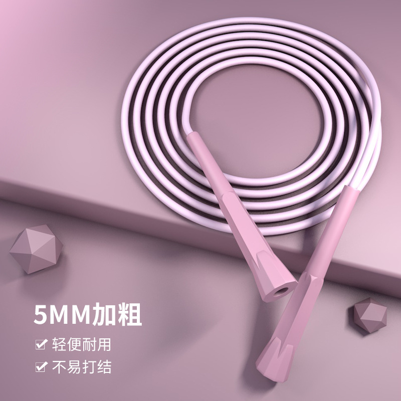 运动竞速跳绳PP手柄学生考试成人男女健身家用绳跳绳