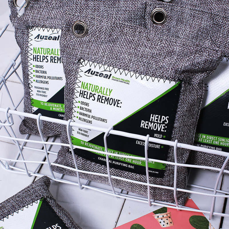 除味除甲醛新房装修活性炭包家用衣柜防潮防虫去袋竹碳包