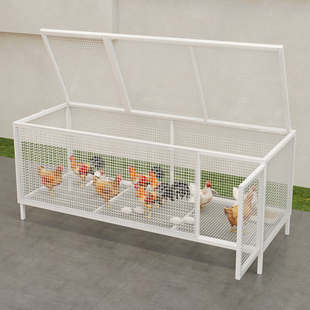 狗笼子宠物鸡笼子家用室外大号鸡舍自由空间新型宠物粪便托盘加粗