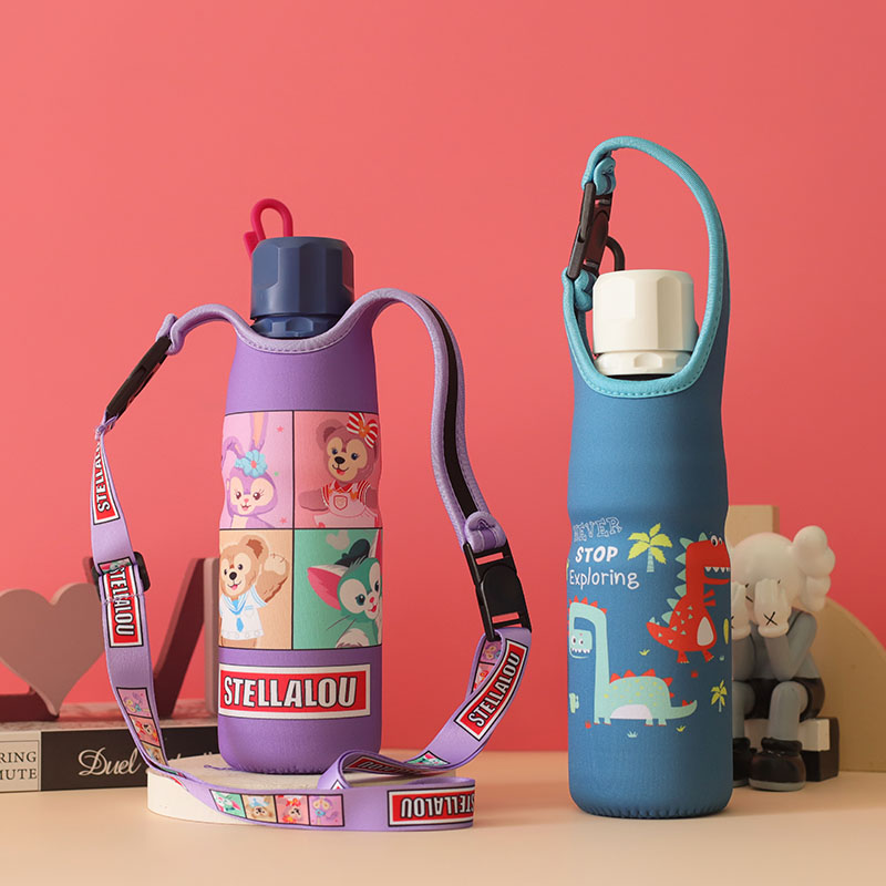 杯具熊运动杯600ML保护套便携斜挎手提加厚杯套防摔壶套beddybear,餐饮具,杯套,淘宝优惠券,粉丝福利购,淘宝优惠卷