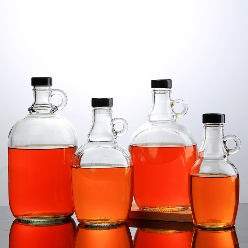 玻璃泡酒瓶葡萄自酿酒容器美国加州红酒瓶小口密封罐2-10斤药酒瓶