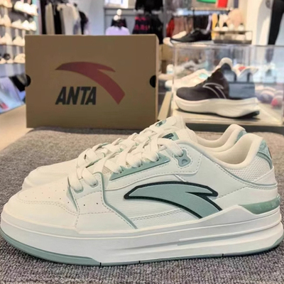 2024秋新款安踏街顽lite男鞋潮流轻便防滑低帮板鞋112438052