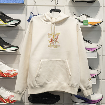 安踏好事发生系列连帽卫衣男2026春季新款休闲长袖上衣152618707S