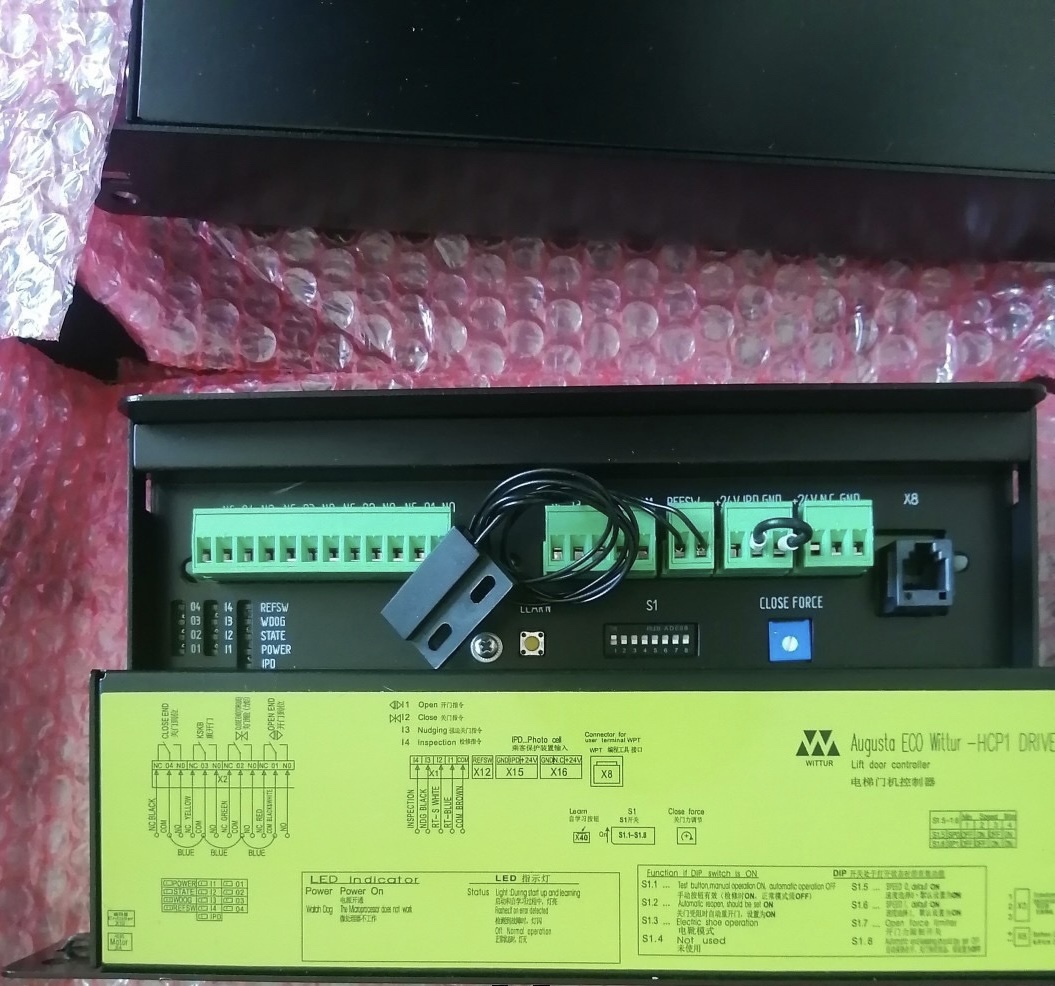 电梯威特5200/3300/3600 ECO门机盒马达迅达5200轿门门机控制板