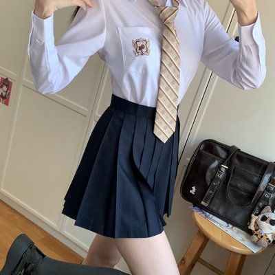 今治图南学院风JK/DK基础衬衫