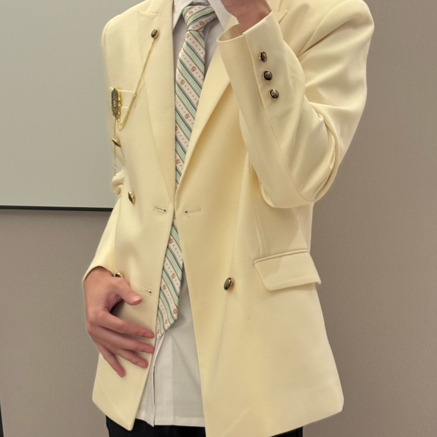 今治图南馆原创正版学院三色双排扣DK制服套装西装衬衫西裤校供感